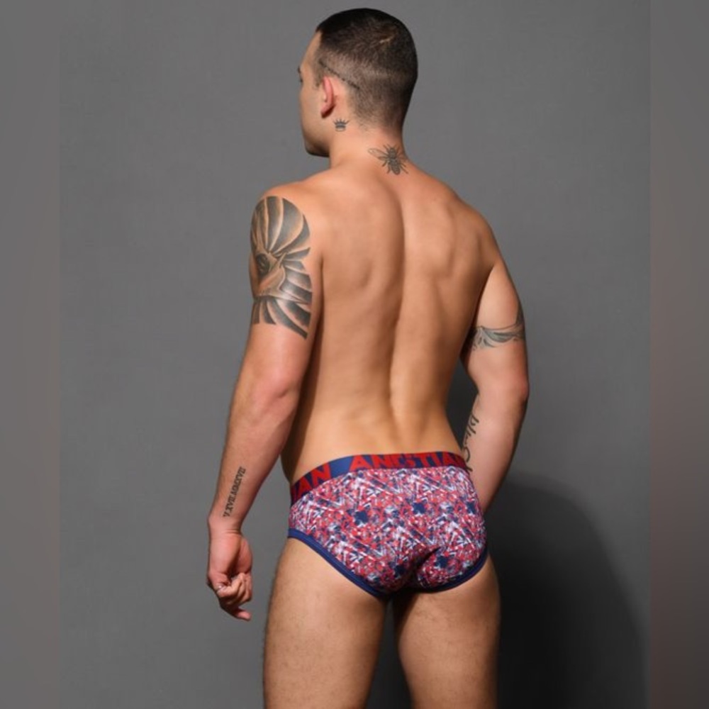 Andrew Christian Blazing Stars Brief w/ Almost Naked - Picture 6 of 8